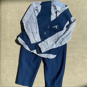 Class club toddler 3 piece dress outfit size 2T